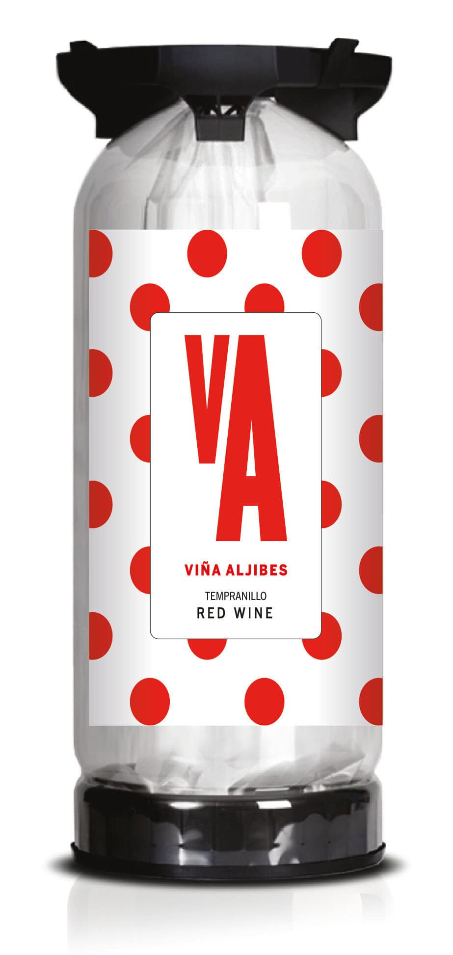 KeyKeg barril vino tinto Tempranillo Viña Aljibes wine on tap 20L