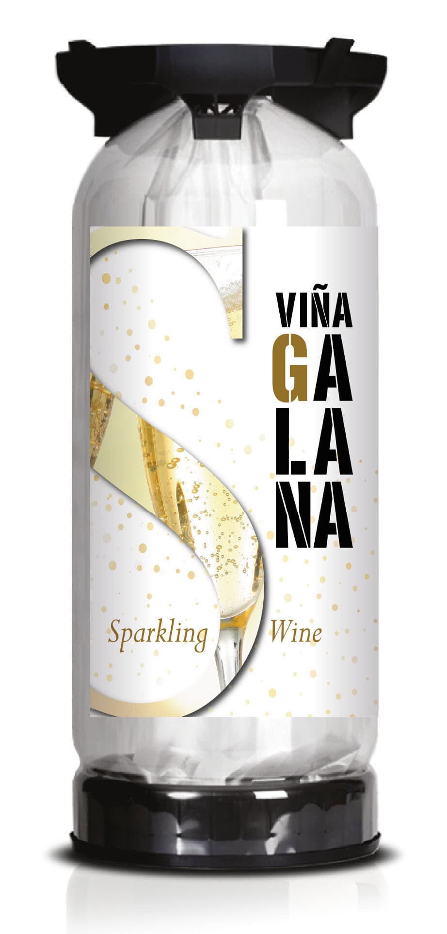 KeyKeg barril vino espumoso sparkling Viña Galana wine on tap keg